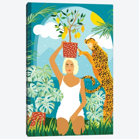 Bring The Jungle Home Canvas Print #UMA1493} by 83 Oranges Canvas Artwork