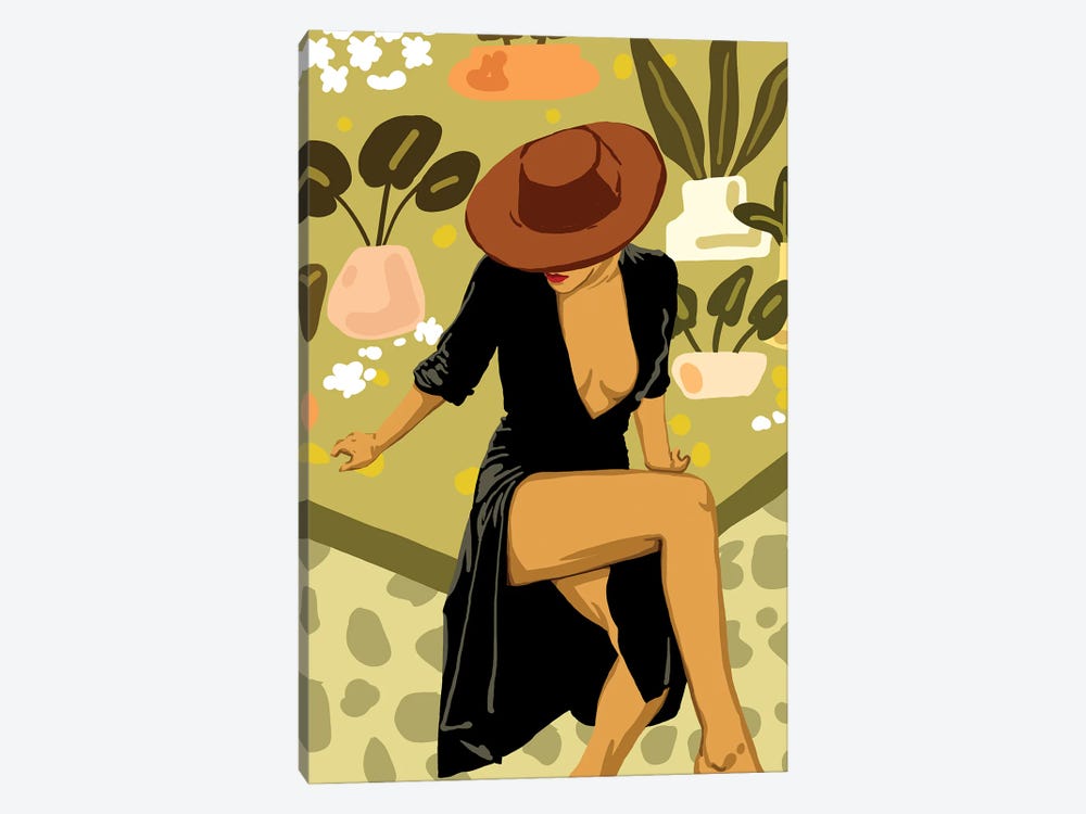 Make it Worth Their While, The Little Black Dress by 83 Oranges 1-piece Canvas Art