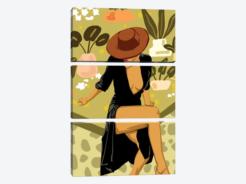 Make it Worth Their While, The Little Black Dress by 83 Oranges 3-piece Canvas Art
