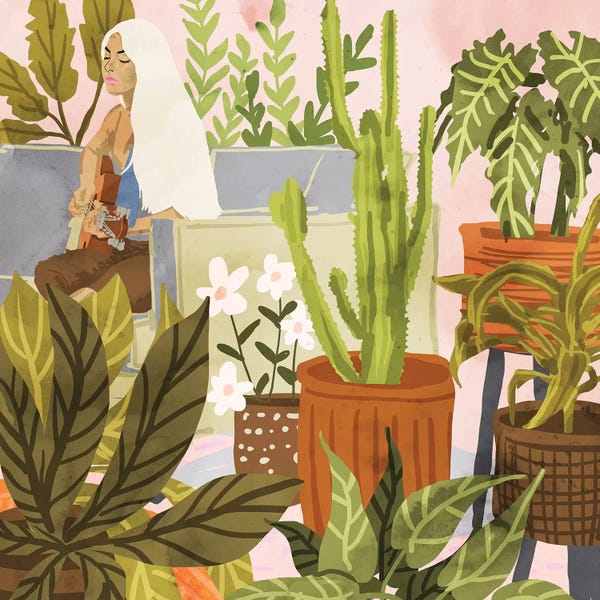 Guitars: Playing For My Plants by 83 Oranges