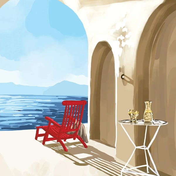 Zen Bedroom: Solitude By The Sea by 83 Oranges