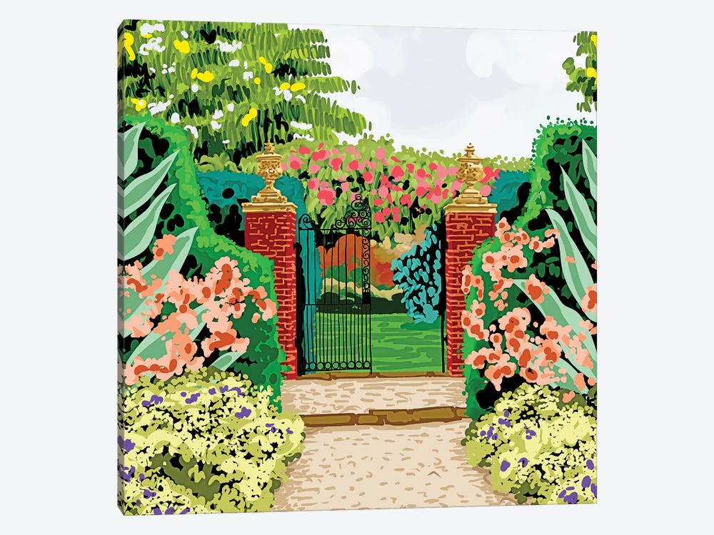 Gated Garden by 83 Oranges 1-piece Canvas Art