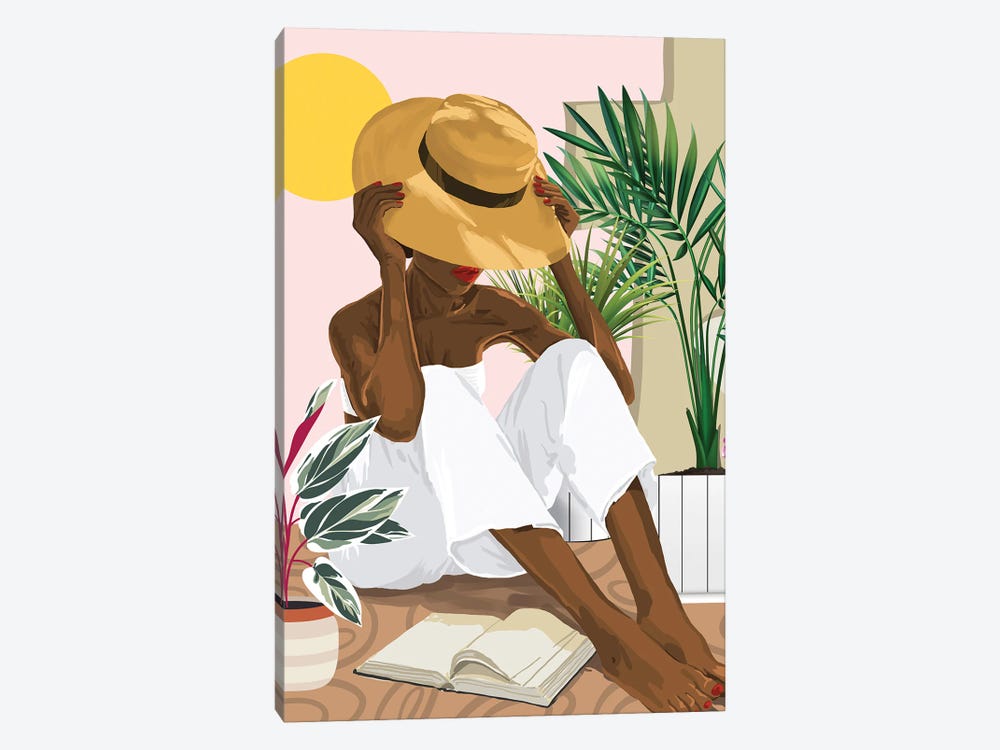 Summer Reading by 83 Oranges 1-piece Canvas Print