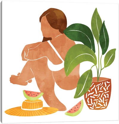 Hakuna Matata Canvas Art Print - Melon Art