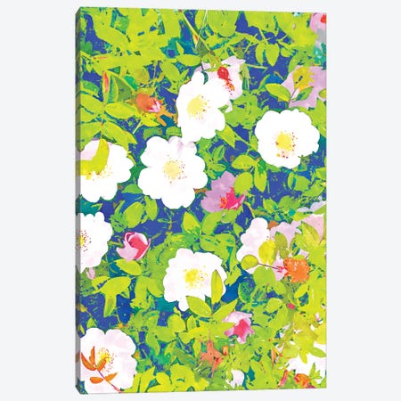 Pop Flowers Canvas Print #UMA1546} by 83 Oranges Canvas Print