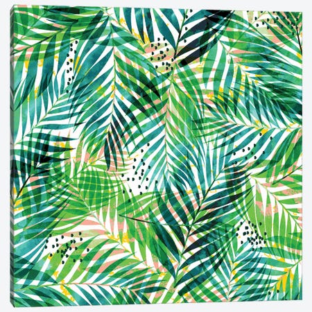 Jungle Palm Canvas Print #UMA1552} by 83 Oranges Art Print