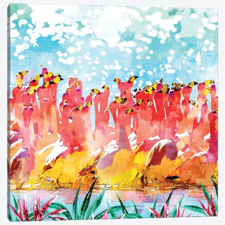 Save The Tropics Series Canvas Print #UMA1562} by 83 Oranges Canvas Wall Art