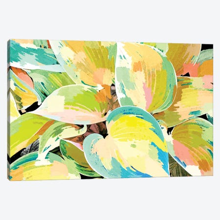 Tropical Leaves Canvas Print #UMA1576} by 83 Oranges Canvas Art