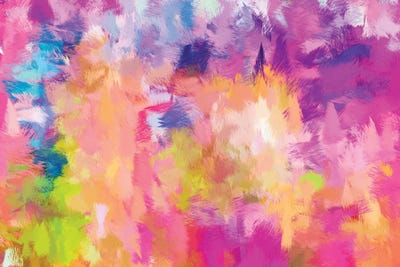 Painted Mood by 83 Oranges framed canvas print