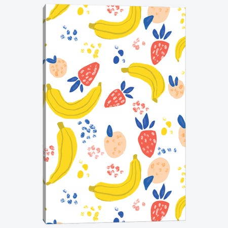 Going bananas Over You Canvas Print #UMA1595} by 83 Oranges Canvas Wall Art