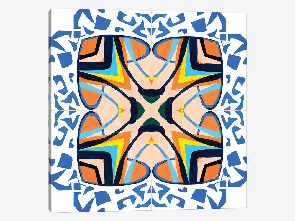 Mediterranean Tile by 83 Oranges 1-piece Canvas Print