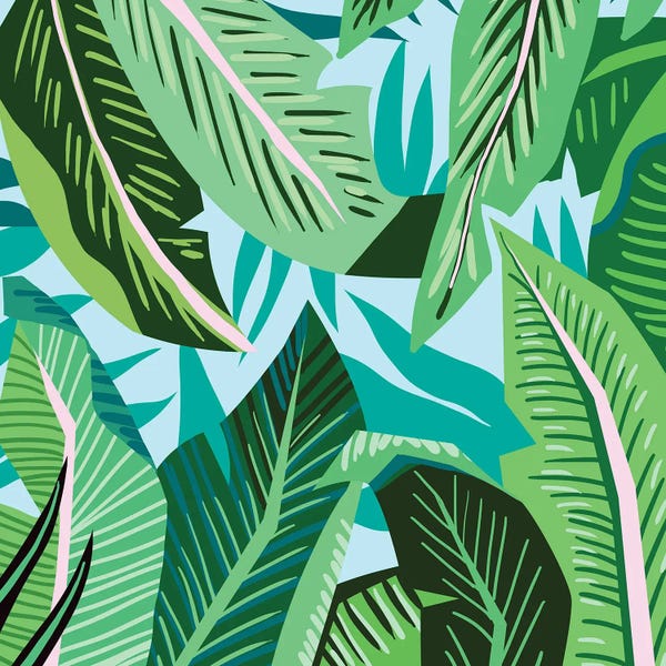 Floral & Botanical Patterns: Lost In Leaves by 83 Oranges