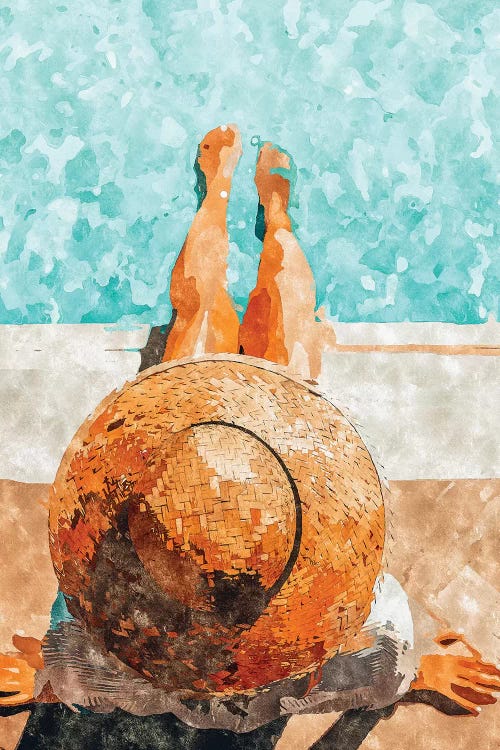 By The Pool All Day by 83 Oranges wall art