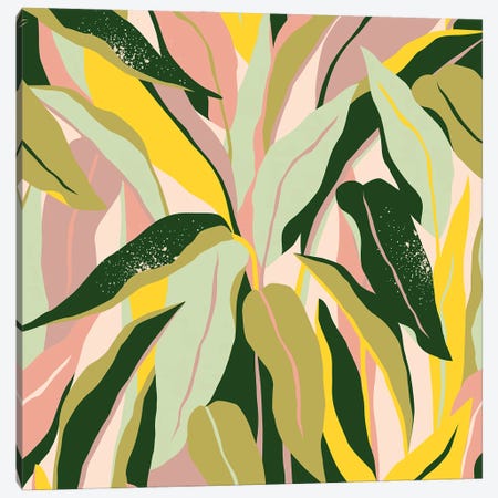 Tropical Houseplant Canvas Print #UMA1620} by 83 Oranges Art Print