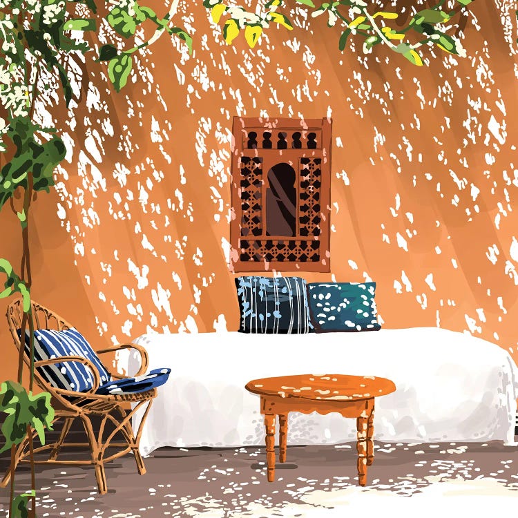 A Relaxed Afternoon by 83 Oranges wall art