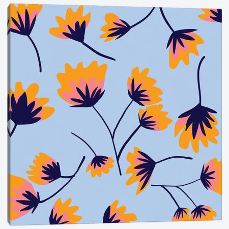 The Brightest Blossom Canvas Print #UMA1628} by 83 Oranges Art Print