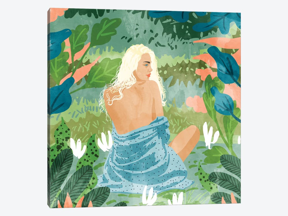 Jungle Vibes 1-piece Canvas Art Print