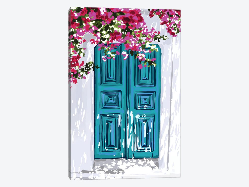 Another Santorini Home by 83 Oranges 1-piece Art Print
