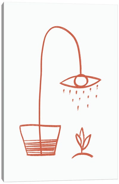 Tears water growth Canvas Art Print - Healing Art