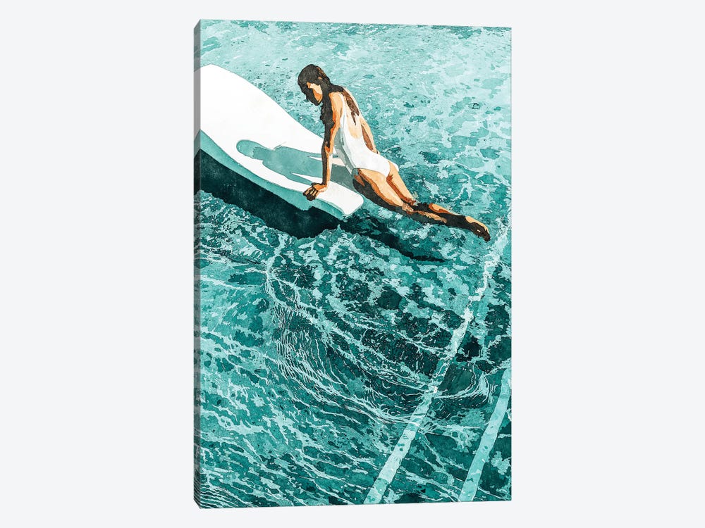 Pool Day by 83 Oranges 1-piece Canvas Wall Art