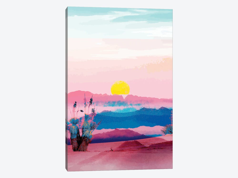 Liquid Sunsets by 83 Oranges 1-piece Canvas Art Print