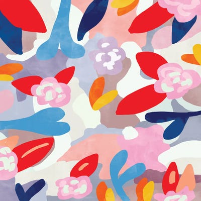 Spring Garden by 83 Oranges framed canvas print