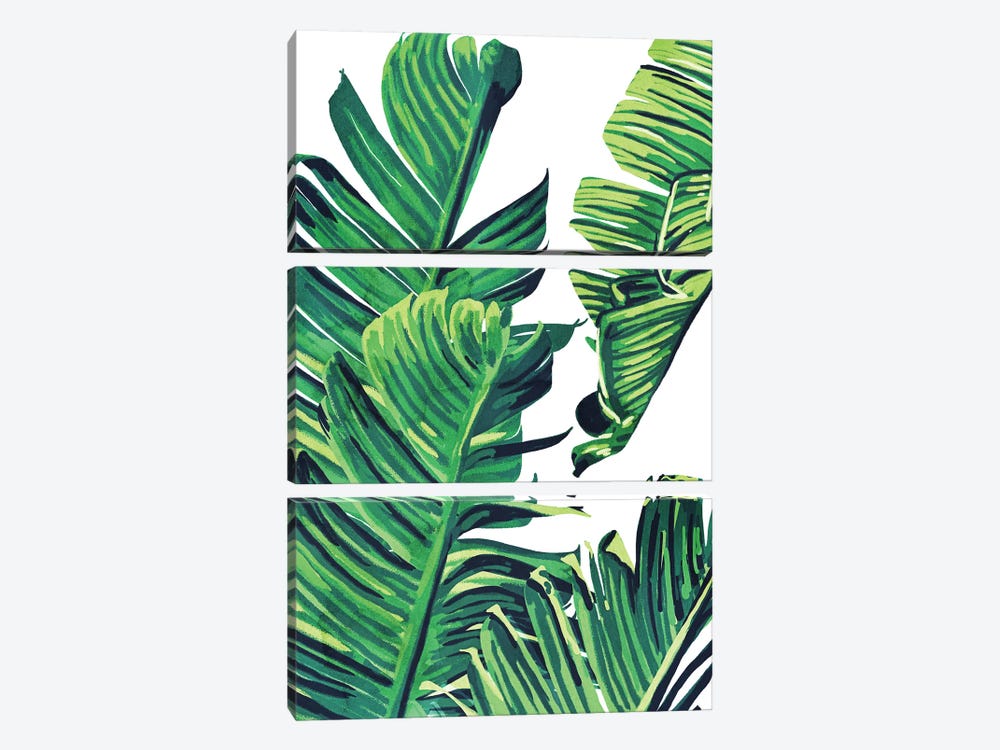 Banana Tree Leaves by 83 Oranges 3-piece Canvas Print