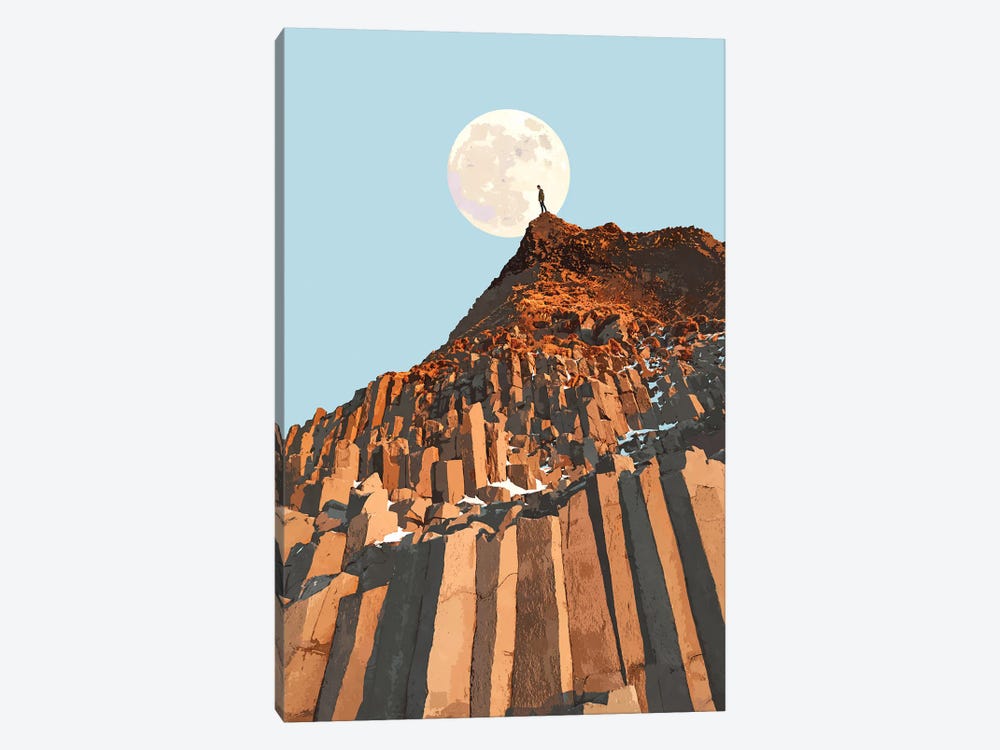 Dear Goals, Ain't No Mountain by 83 Oranges 1-piece Art Print