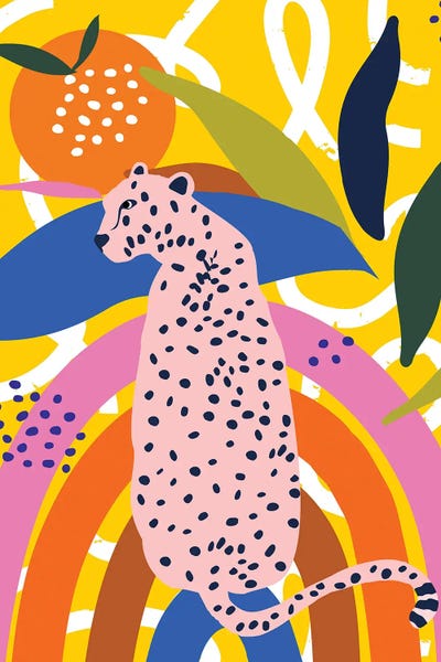 Leopards: Leopard Somewhere Over The Rainbow by 83 Oranges