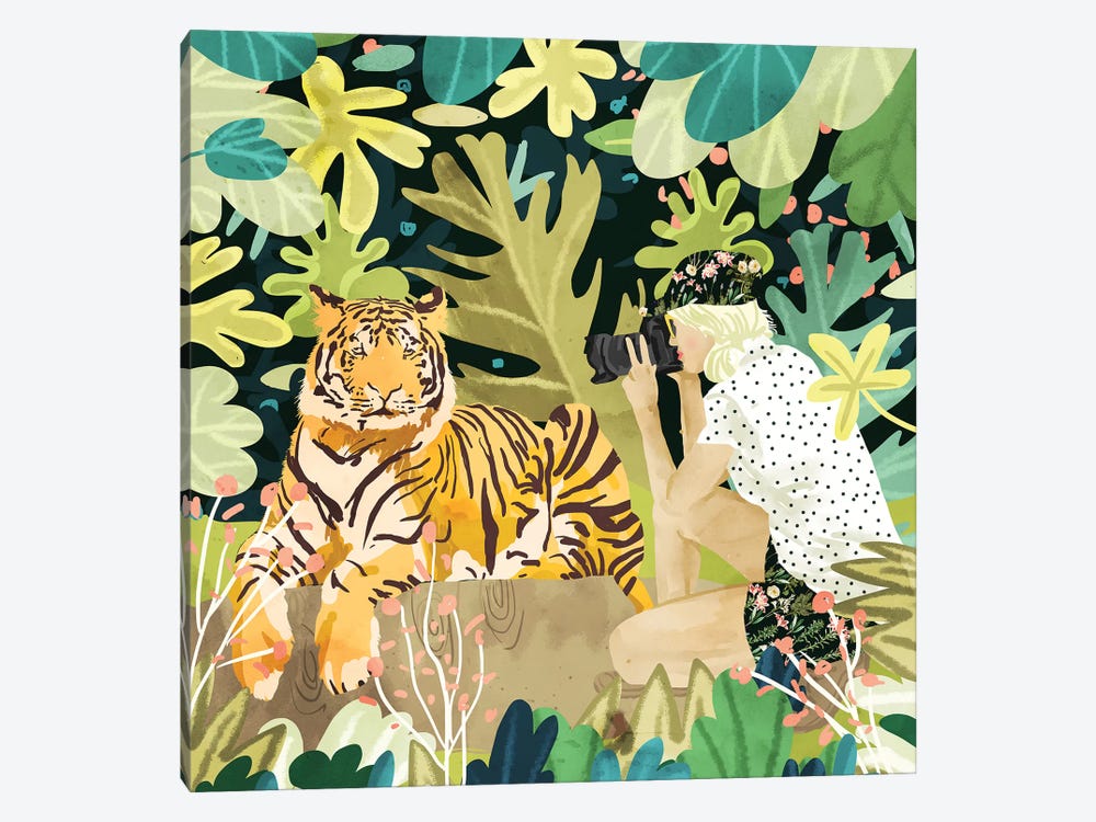 Tiger Sighting by 83 Oranges 1-piece Canvas Art Print