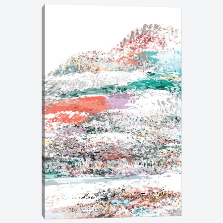 The Snow Mountain, Abstract Nature Canvas Print #UMA1741} by 83 Oranges Canvas Wall Art