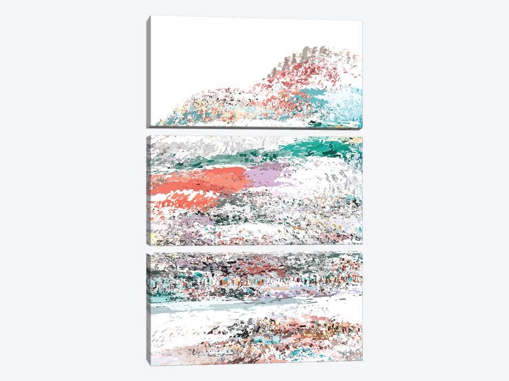 The Snow Mountain, Abstract Nature by 83 Oranges 3-piece Canvas Art