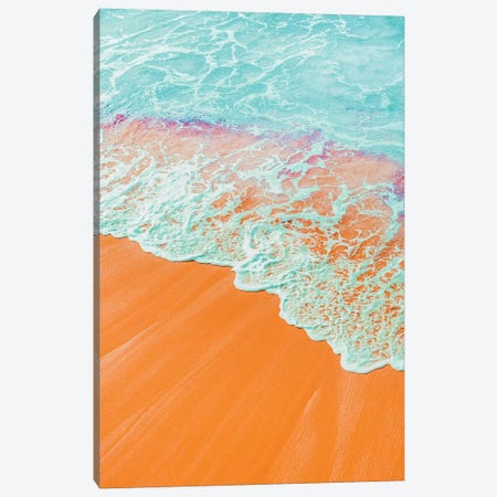 Coral Shore Canvas Print #UMA174} by 83 Oranges Canvas Art