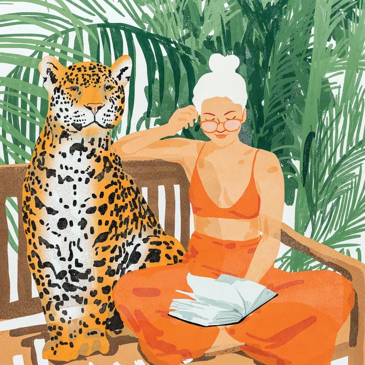 Jungle Vacay II by 83 Oranges wall art