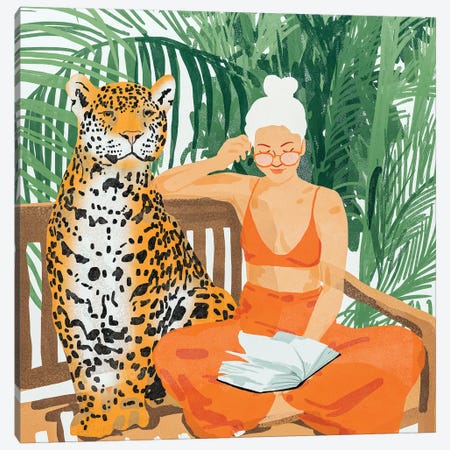 Jungle Vacay II Canvas Print #UMA179} by 83 Oranges Art Print