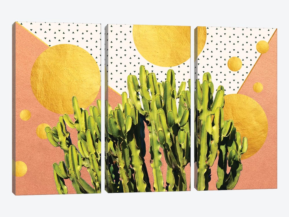 Cactus Dream by 83 Oranges 3-piece Art Print