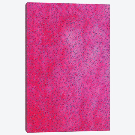 Pink And Blue Polka Dots Canvas Print #UMA1803} by 83 Oranges Art Print