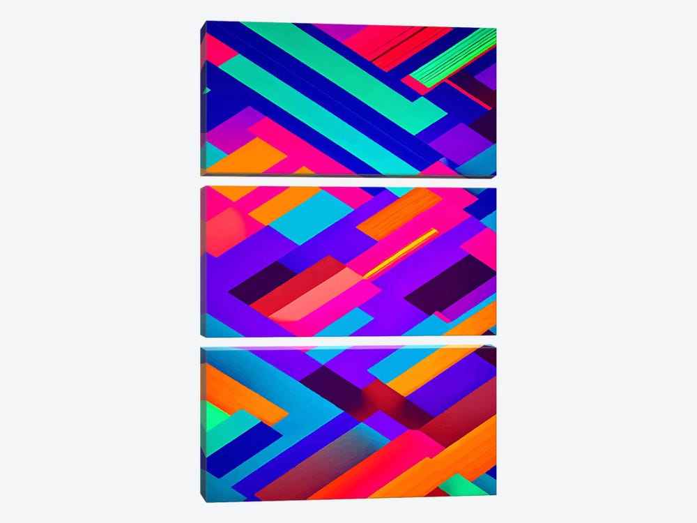 Eclectic Alignment by 83 Oranges 3-piece Canvas Wall Art