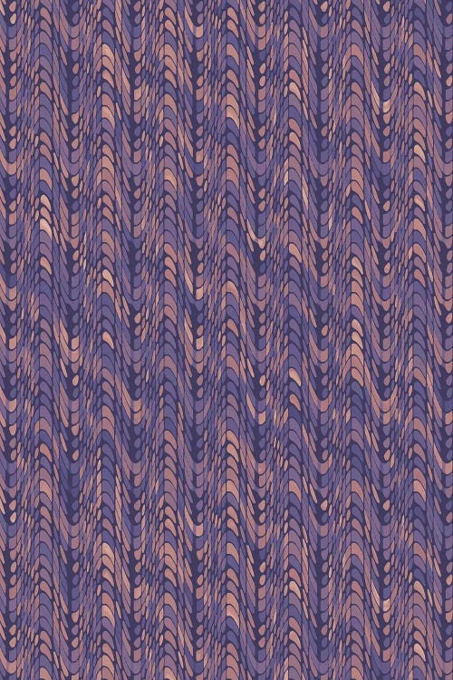 End Of Silence, Dark Purple Neutral Graphic Design, Eclectic Texture Pattern