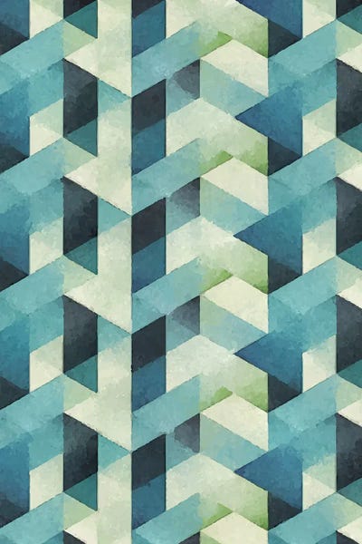 Triangular by 83 Oranges canvas print