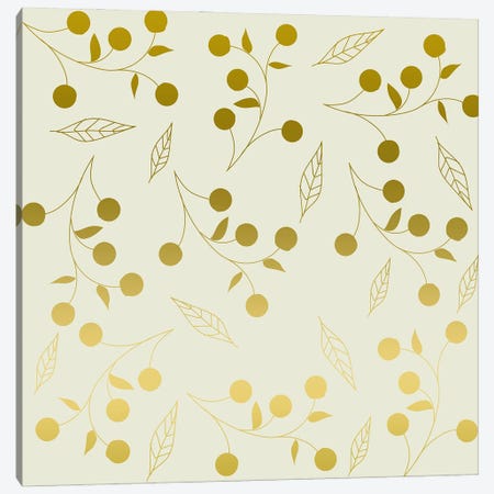 Golden Blossom Canvas Print #UMA1943} by 83 Oranges Canvas Artwork