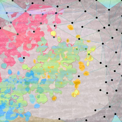 Floral Connections by 83 Oranges canvas print