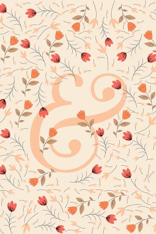 Floral Ampersand