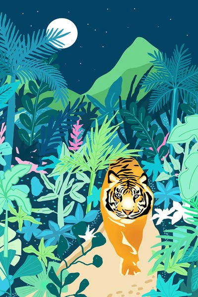 Jungles: Tiger Walk by 83 Oranges
