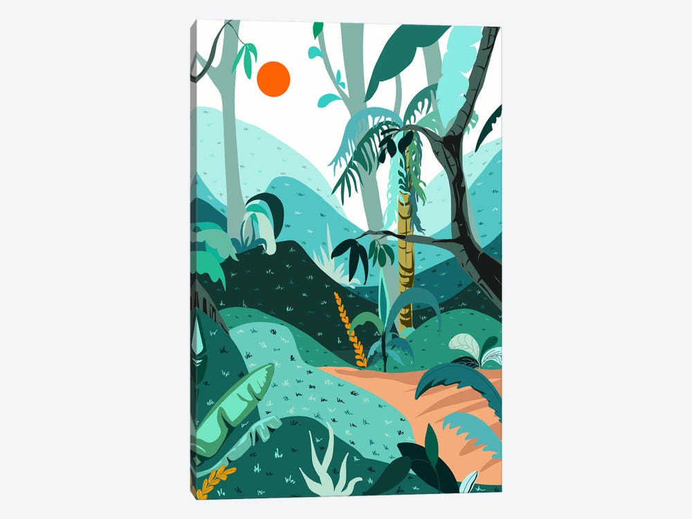 Jungle Paradise by 83 Oranges 1-piece Canvas Wall Art