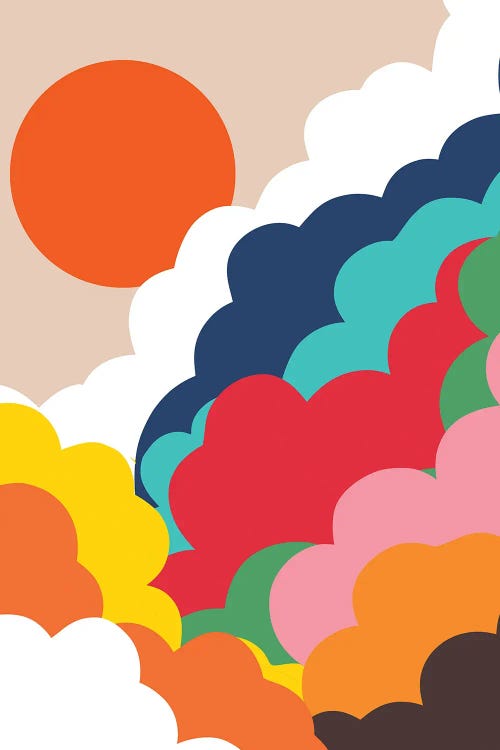 Head In The Clouds by 83 Oranges wall art
