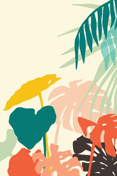 Tropical Nature by 83 Oranges canvas print