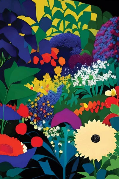 A Beautifully Dark Mind by 83 Oranges canvas print