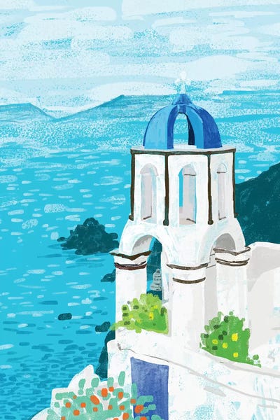 Famous Places Of Worship: Greek Landscape by 83 Oranges