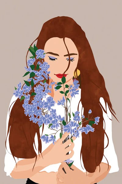 The Becoming, Nature Plants Bohemian Woman
